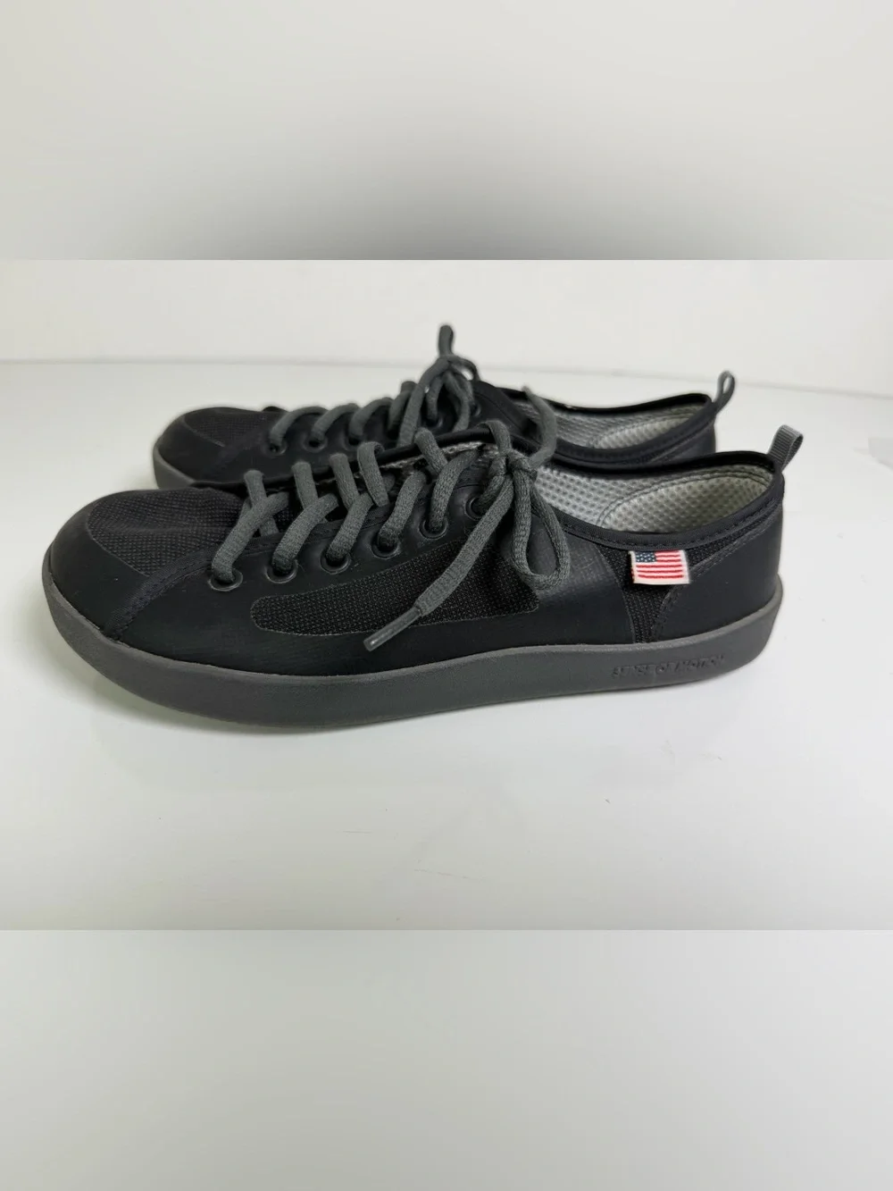 Men’s SOM Footwear Trailhead Barefoot Zero Drop Sneakers Black Size 7 USA Made